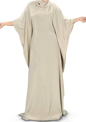 MyBatua Rua Warm Grey Kaftan 2