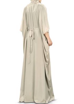 MyBatua Rua Warm Grey Kaftan 4