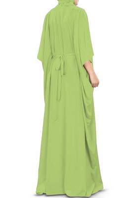 MyBatua Rua Parrot Green Kaftan 4