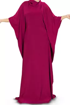 MyBatua Rua Magenta Kaftan