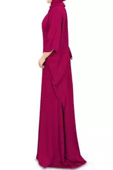 MyBatua Rua Magenta Kaftan