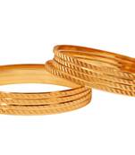 High end Gold Plated Ethnic Designer Bangles for Women