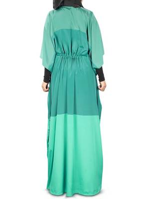 MyBatua Raha Green Kaftan 3