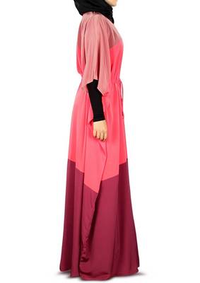MyBatua Maida Pink Kaftan 4