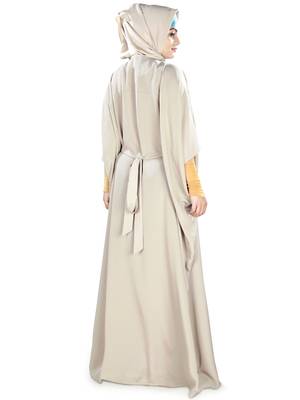 MyBatua Aleena Warm Grey Kaftan 2