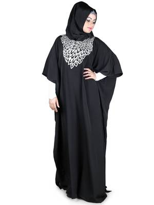 MyBatua Aimen Black Kaftan 2