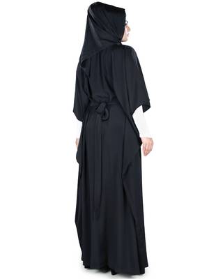 MyBatua Aimen Black Kaftan 4