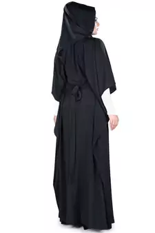 MyBatua Aimen Black Kaftan
