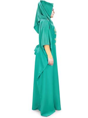 MyBatua Ayana Bottle Green Kaftan 4