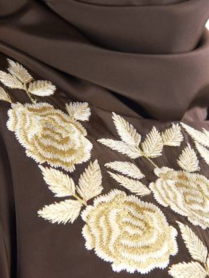 MyBatua Naeema Brown Kaftan 5