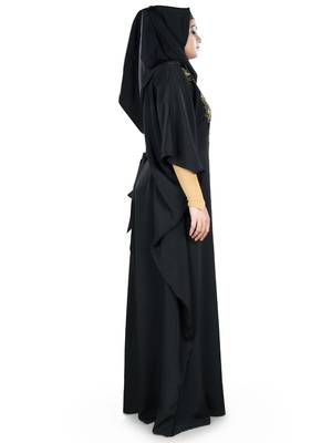 MyBatua Iffah Black Kaftan 2