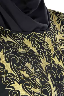 MyBatua Iffah Black Kaftan