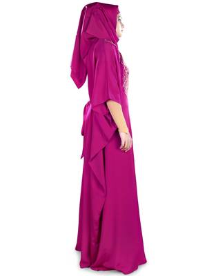 MyBatua Hadiyah Pink Kaftan 2