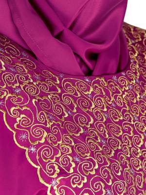 MyBatua Hadiyah Pink Kaftan 4