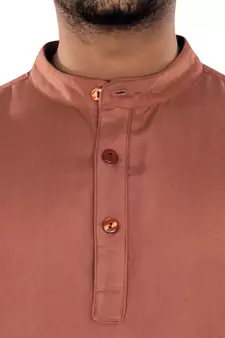 Red Plain Rayon Galabiyyas