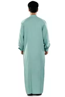 Blue Plain Rayon Galabiyyas