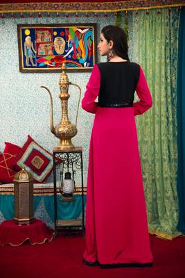 Pink Color Evening Party Dresses 3
