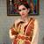 Biskit Color Thread Work Dubai Style Free Size Muslim Wedding Dress Kaftan