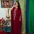 Maroon Color Georgette Hand Beaded Muslim Wedding Dress Kaftan