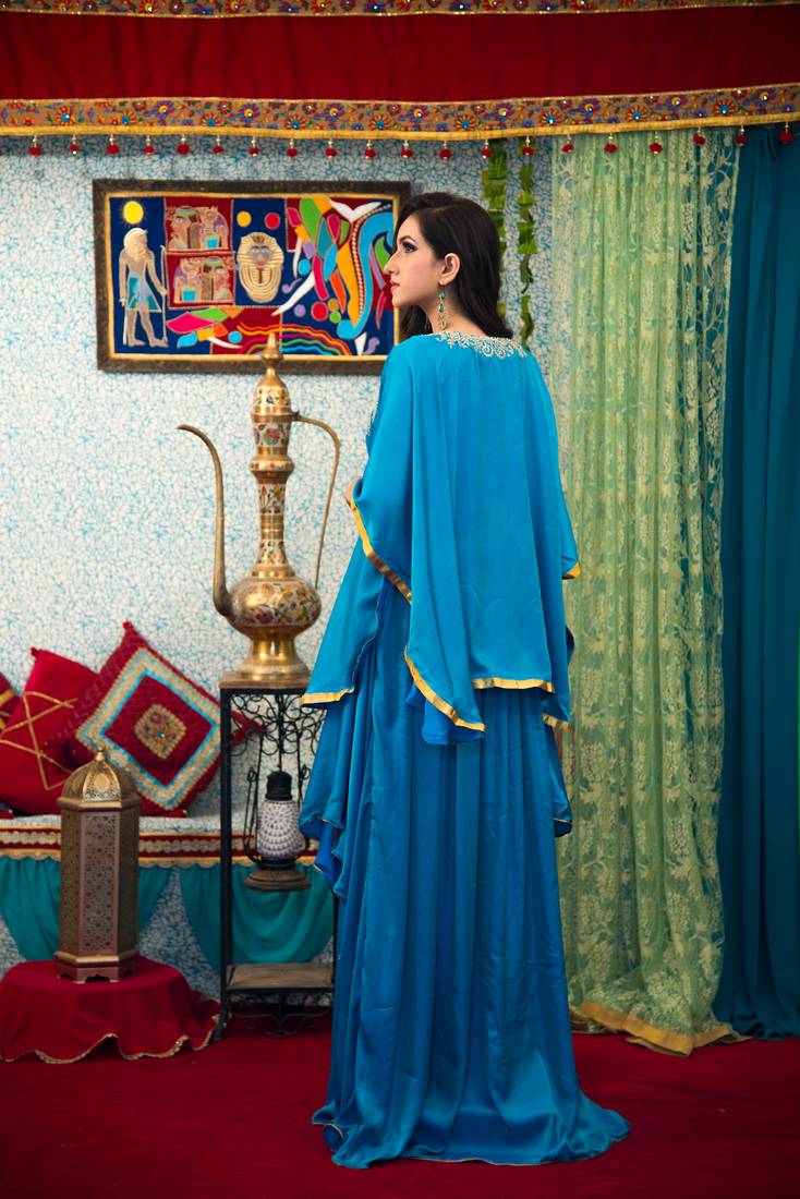 Dark Sea Green Color Modest Maxi Dress Muslim Wedding Dress Kaftan - Kolkozy Fashion Private Limited - 2768518 Dark Sea Green Color Modest Maxi Dress Muslim Wedding Dress Kaftan - Kolkozy Fashion Private Limited - 2768518