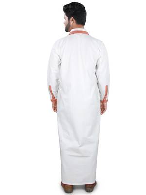 White Plain Cotton Galabiyyas 4