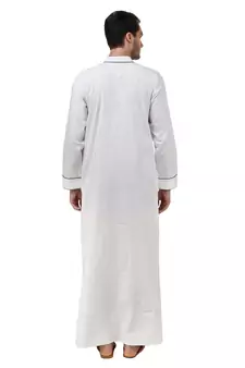 White Plain Cotton Galabiyyas