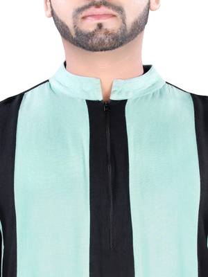 Blue Plain Rayon Galabiyyas 2