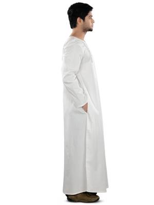 White Plain Cotton Galabiyyas 2