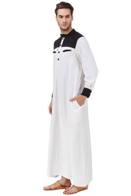 White Plain Rayon Galabiyyas 2
