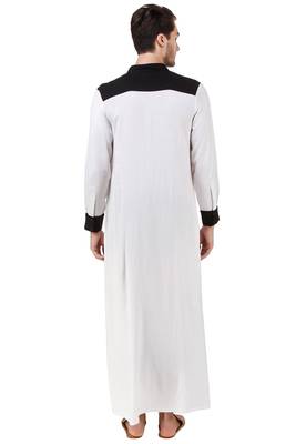 White Plain Rayon Galabiyyas 3