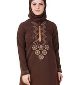 MyBatua Hasna Brown Kashibo Tunic