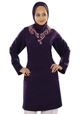 MyBatua Misba Purple Tunic 1
