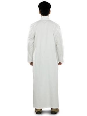White Plain Cotton Galabiyyas 4