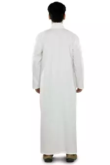 White Plain Cotton Galabiyyas