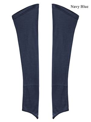 MyBatua Navy Blue Jersey Sleeves 2
