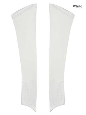 MyBatua White Jersey Sleeves 3