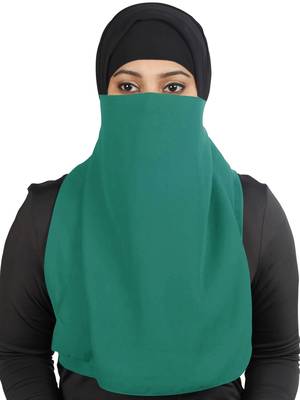 MyBatua Green Lamah Niqab 1