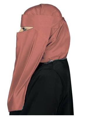 MyBatua Pink Lamah Niqab 2