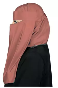 MyBatua Pink Lamah Niqab