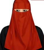 MyBatua Orange Lamah Niqab