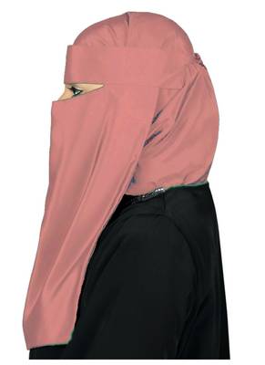 MyBatua Pink Lamah Niqab 2