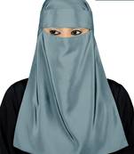 MyBatua Grey Lamah Niqab