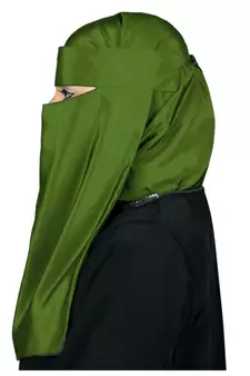 MyBatua Green Lamah Niqab