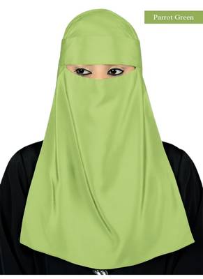 MyBatua Green Lamah Niqab 1