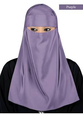 MyBatua Purple Lamah Niqab 1