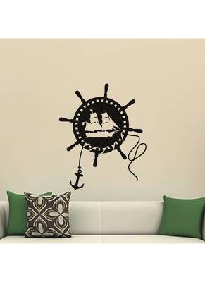 Wheel And Anchor Wall Decal 1