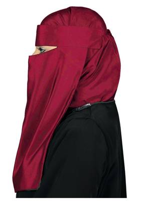 MyBatua Pink Lamah Niqab 2