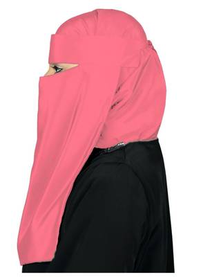 MyBatua Pink Lamah Niqab 2