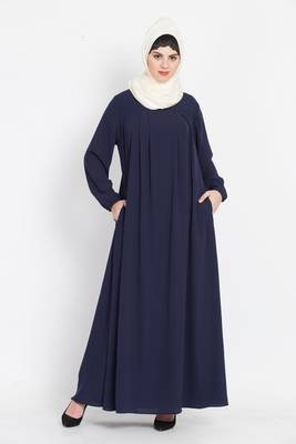 Nazneen Four Pleats At Bust Casual Abaya 1