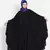 Nazneen Black Blue Hand Work Irani Kaftan
